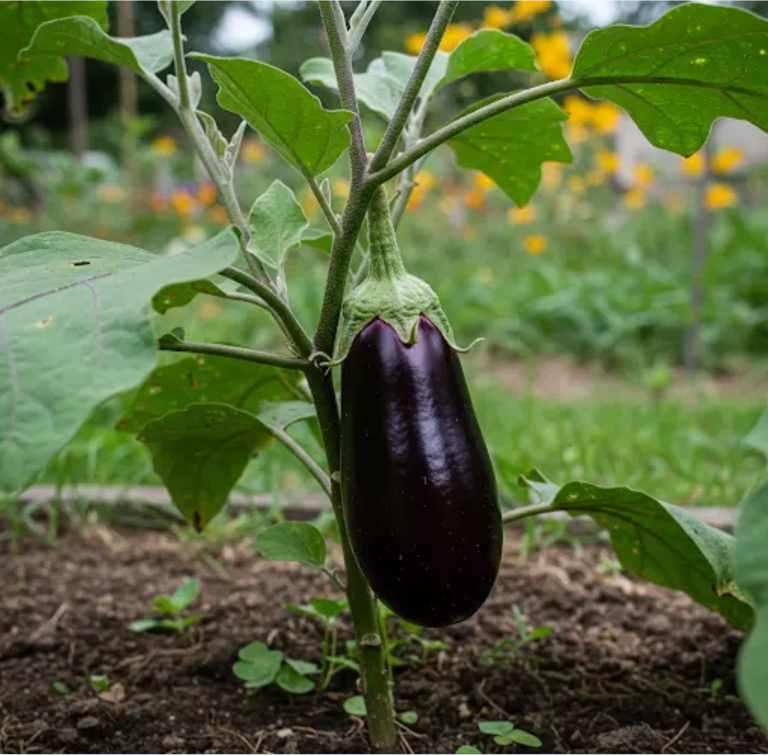 „Otroligt! DENNA HEMLIGHET fick mina auberginer att växa helt galet!“